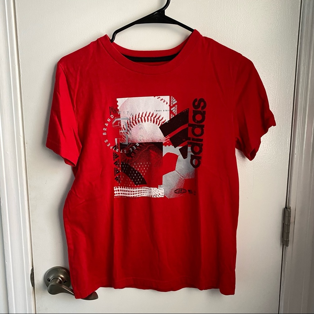 Adidas Boys Tee Size M